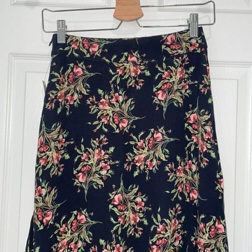 Flynn Skye Womens Size Small Maxi Floral Print Skirt - Picture 6 of 9
